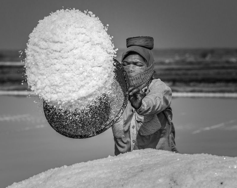 Die Salzarbeiter von Gujarat