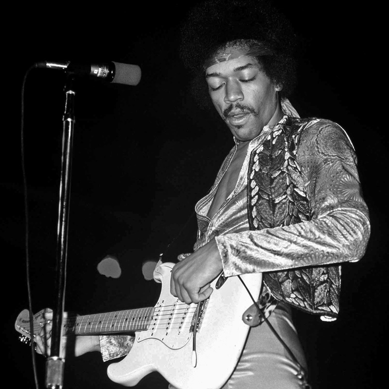 Jimi Hendrix by Marcellino Hudalla