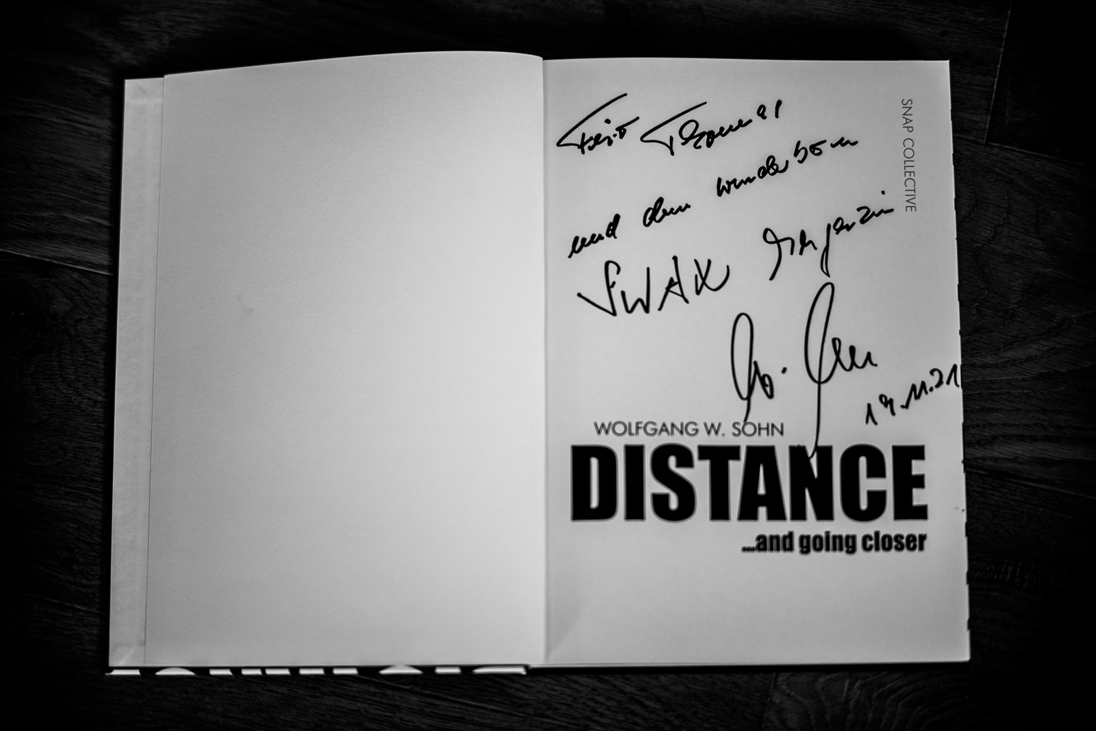 "Distance ...and going closer" by Wolfgang W. Sohn