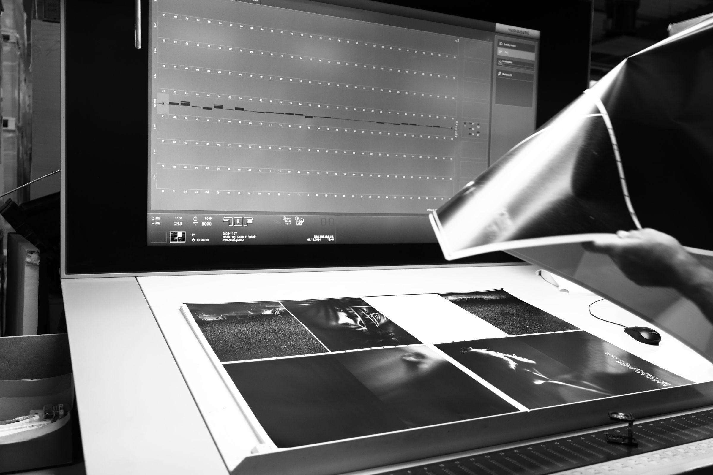Ausgabe 21 in der Druckerei