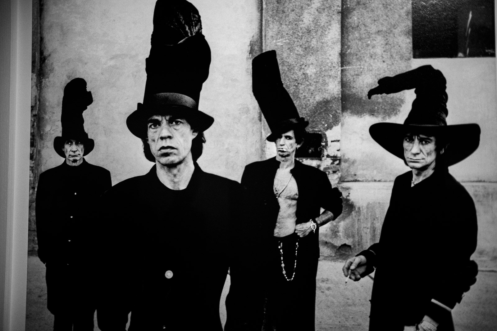 Anton Corbijn artwork, visible at Fotografiska, Schweden