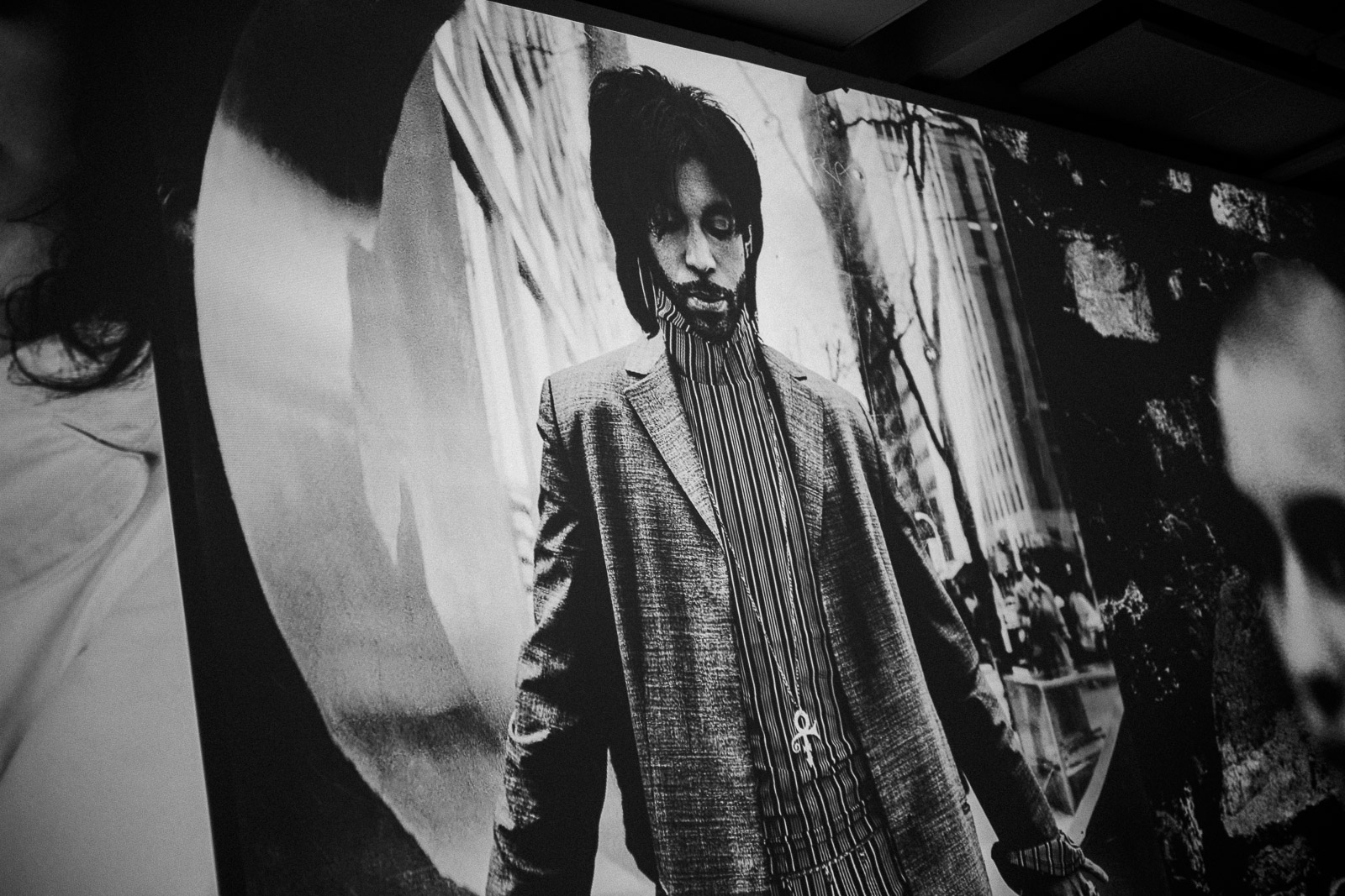 Symbol, the artist formerly known as Prince, photographed by Anton Corbijn in New York